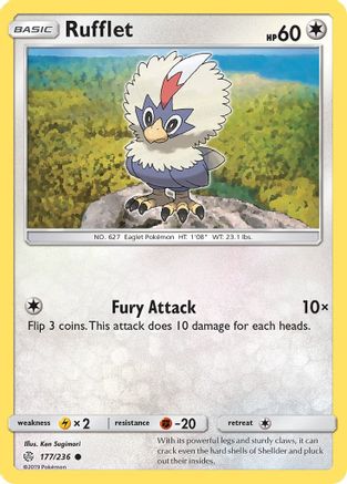 Rufflet 177/236 - SM Cosmic Eclipse
