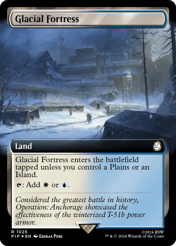 Glacial Fortress (PIP-1025) - Fallout Foil - Premium MTG Single from Wizards of the Coast - Just $3.49! Shop now at Game Crave Tournament Store