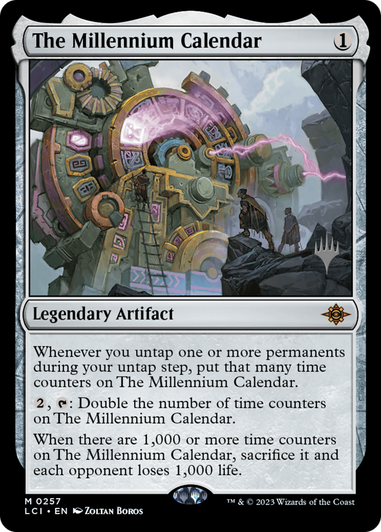 The Millennium Calendar (PLCI-257P) - The Lost Caverns of Ixalan Promos Foil - Premium MTG Single from Wizards of the Coast - Just $4.18! Shop now at Game Crave Tournament Store