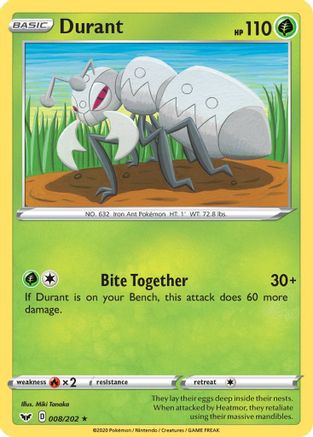 Durant 8/202 - Sword & Shield