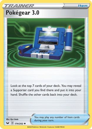 Pokégear 3.0 174/202 - Sword & Shield Reverse Holofoil