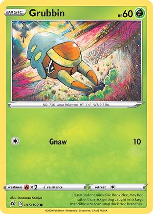 Grubbin 16/192 - Rebel Clash