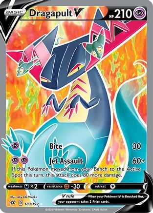Dragapult V 183/192 - Rebel Clash Holofoil