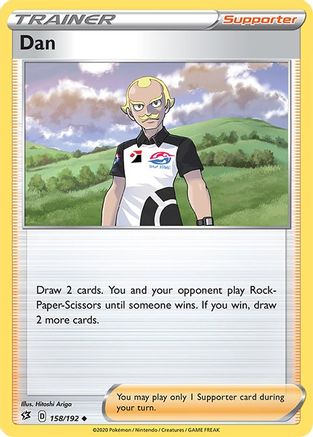 Dan 158/192 - Rebel Clash Reverse Holofoil