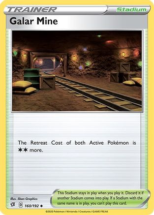 Galar Mine 160/192 - Rebel Clash