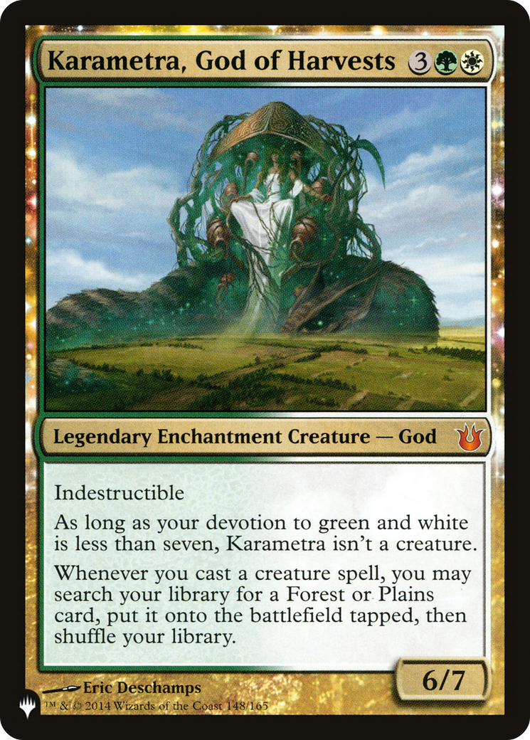 Karametra, God of Harvests (PLIST-557) - The List: (nyxtouched)