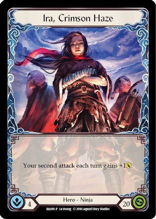 Ira, Crimson Haze (IRA001) - Welcome Deck: Ira 1st Edition