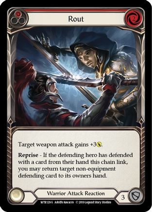 Rout (WTR120) - Welcome to Rathe Unlimited Edition Rainbow Foil