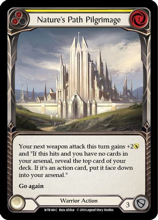 Nature's Path Pilgrimage (Yellow) (WTR148) - Welcome to Rathe Unlimited Edition
