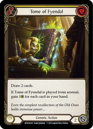 Tome of Fyendal (WTR160) - Welcome to Rathe Unlimited Edition Rainbow Foil