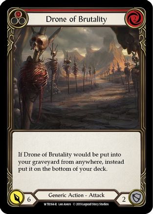 Drone of Brutality (Red) (WTR164) - Welcome to Rathe Unlimited Edition