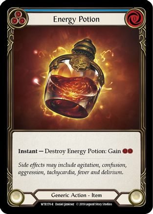Energy Potion (WTR170) - Welcome to Rathe Unlimited Edition Rainbow Foil