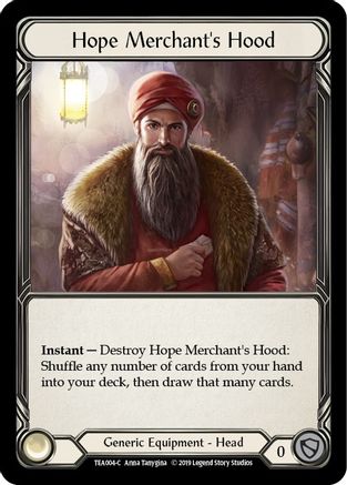 Hope Merchant's Hood (TEA004) - Hero Deck: Dorinthea 1st Edition