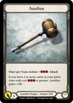 Anothos (LGS002) - Flesh and Blood: Promo Cards 1st Edition Cold Foil