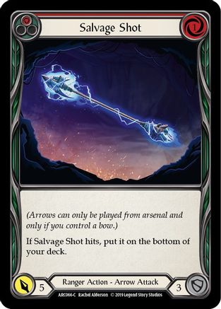Salvage Shot (Red) (ARC066) - Arcane Rising Unlimited Edition