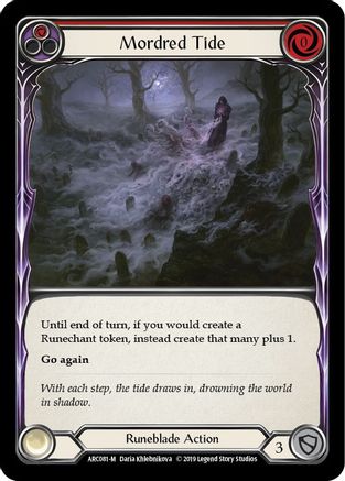 Mordred Tide (ARC081) - Arcane Rising 1st Edition Rainbow Foil