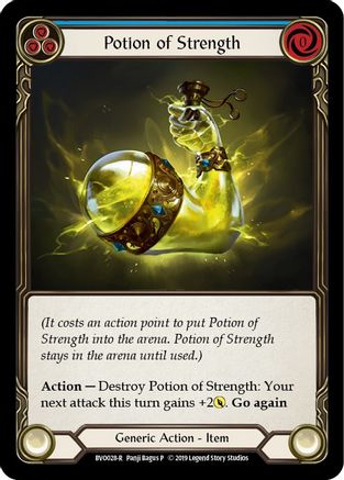 Potion of Strength (BVO028) - Hero Deck: Bravo 1st Edition
