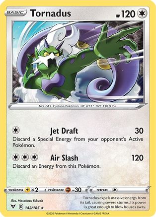 Tornadus 142/185 - Vivid Voltage Holofoil