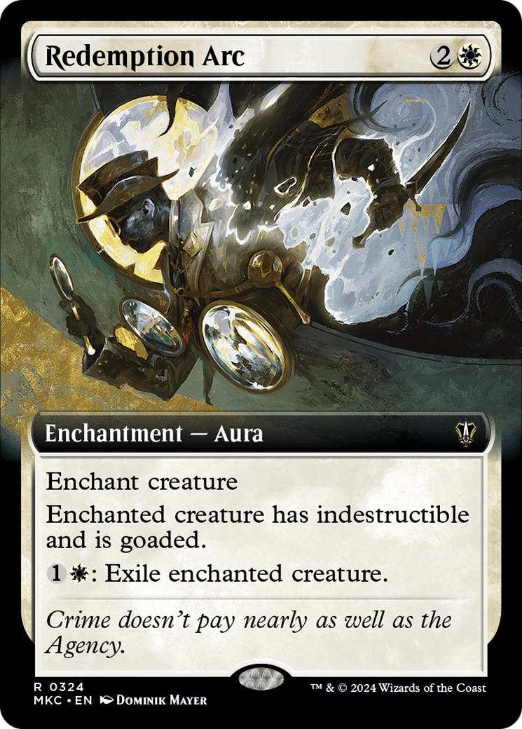 Redemption Arc (MKC-324) - Murders at Karlov Manor Commander: (Extended Art) - Premium MTG Single from Wizards of the Coast - Just $0.53! Shop now at Game Crave Tournament Store