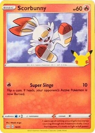 Scorbunny 16/25 - McDonalds Collection 2021