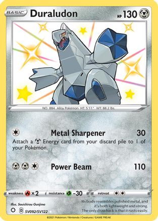 Duraludon SV092/122 - Shiny Vault Holofoil