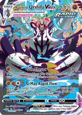 Rapid Strike Urshifu VMAX 170/163 - Battle Styles Holofoil