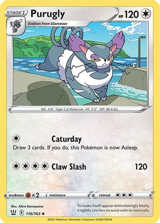 Purugly 116/163 - Battle Styles