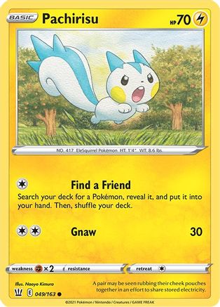 Pachirisu 49/163 - Battle Styles