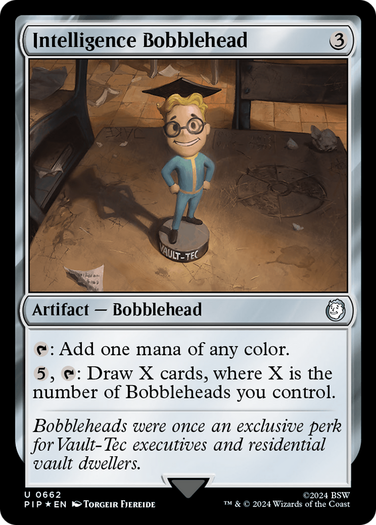 Intelligence Bobblehead (PIP-662) - Fallout - Premium MTG Single from Wizards of the Coast - Just $17.71! Shop now at Game Crave Tournament Store