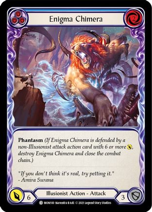Enigma Chimera (Blue) (MON100) - Monarch 1st Edition