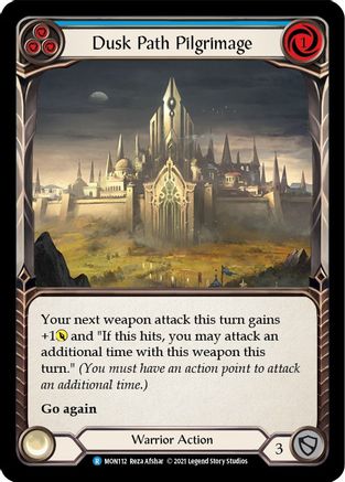 Dusk Path Pilgrimage (Blue) (MON112) - Monarch Unlimited Edition