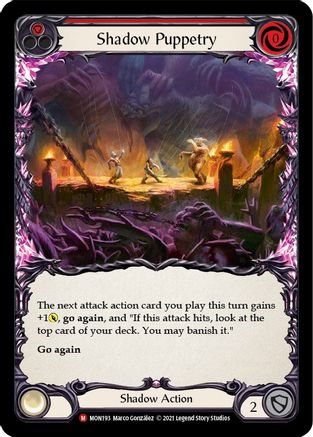 Shadow Puppetry (MON193) - Monarch Unlimited Edition Rainbow Foil