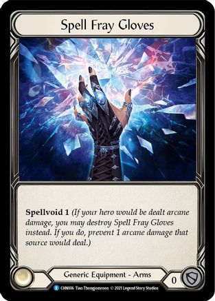 Spell Fray Gloves (CHN006) - Blitz Deck: Monarch - Chane