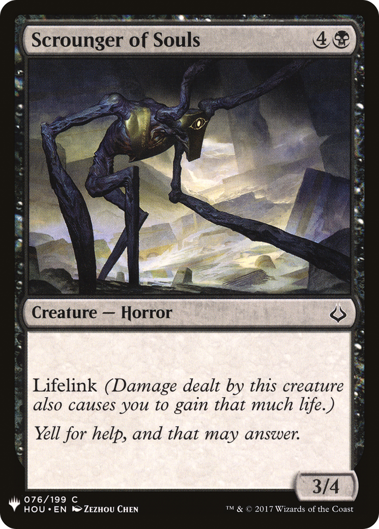 Scrounger of Souls (MB1-763) - Mystery Booster