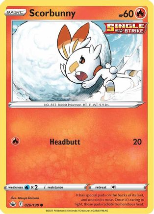 Scorbunny 26/198 - Chilling Reign