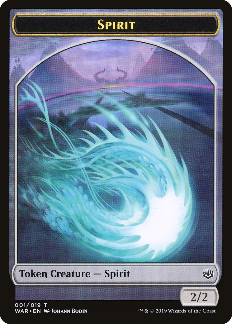 Spirit (TWAR-001) - War of the Spark Tokens