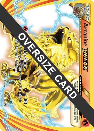 Arcanine BREAK XY180 - Jumbo Cards Holofoil
