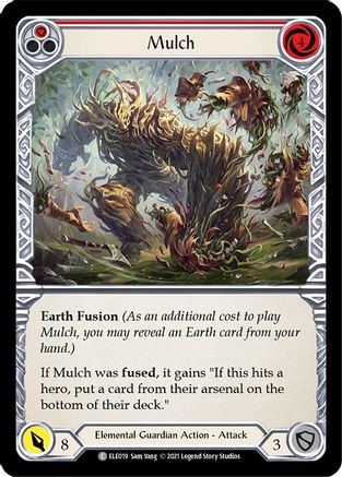 Mulch (Red) (ELE019) - Tales of Aria 1st Edition Rainbow Foil