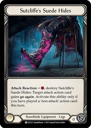 Sutcliffe's Suede Hides (ELE225) - Tales of Aria 1st Edition