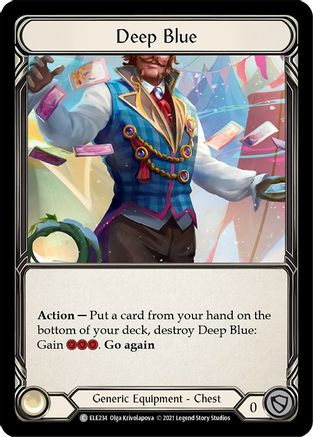 Deep Blue (ELE234) - Tales of Aria 1st Edition