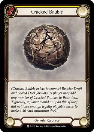 Cracked Bauble (ELE237) - Tales of Aria 1st Edition