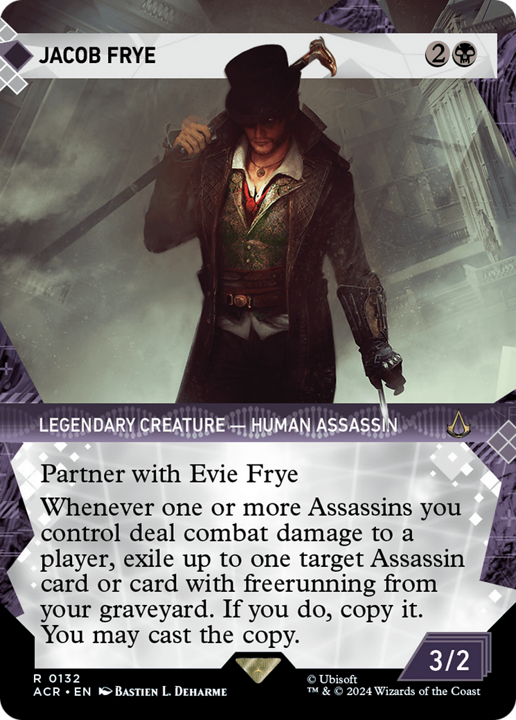 Jacob Frye (ACR-132) - Assassin's Creed: (Showcase) (Borderless) - Premium MTG Single from Wizards of the Coast - Just $1.31! Shop now at Game Crave Tournament Store