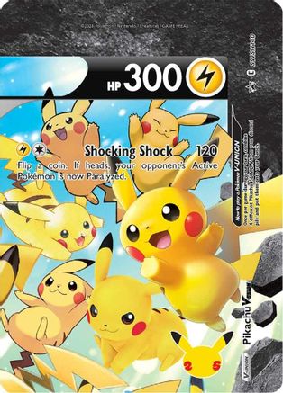 Pikachu V-UNION SWSH140/307 - SWSH Black Star Promos Holofoil