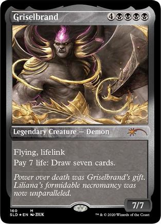 Griselbrand (Foil Etched) (SLD-160) - Secret Lair Drop Series Foil - Premium MTG Single from Wizards of the Coast - Just $1.71! Shop now at Game Crave Tournament Store