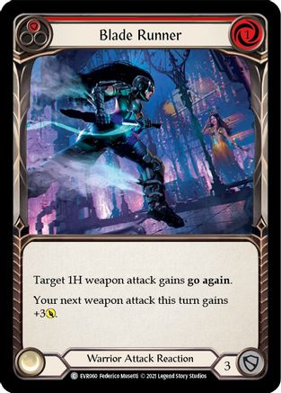 Blade Runner (Red) (EVR060) - Everfest 1st Edition Rainbow Foil