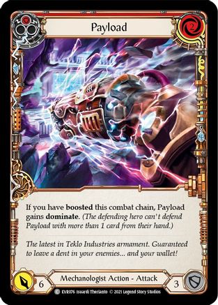 Payload (Red) (EVR076) - Everfest 1st Edition Rainbow Foil