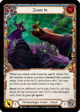 Zoom In (Blue) (EVR081) - Everfest 1st Edition