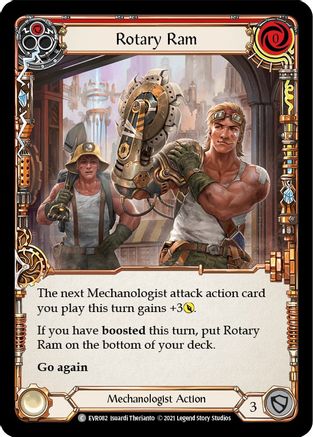 Rotary Ram (Red) (EVR082) - Everfest 1st Edition Rainbow Foil