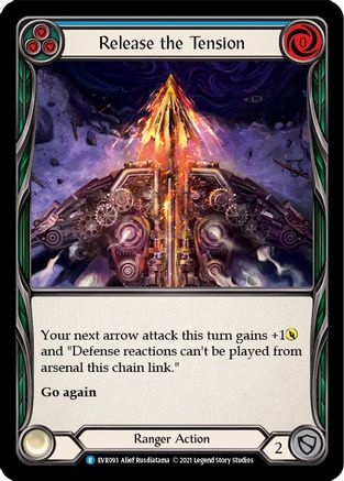 Release the Tension (Blue) (EVR093) - Everfest 1st Edition