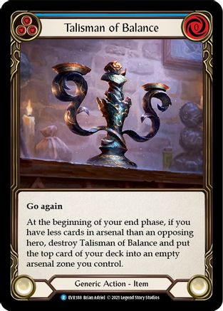 Talisman of Balance (EVR188) - Everfest 1st Edition